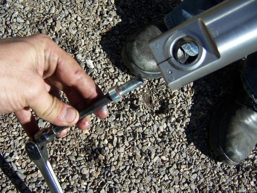 HOW TO Lower Suzuki Savage LS650 Forks